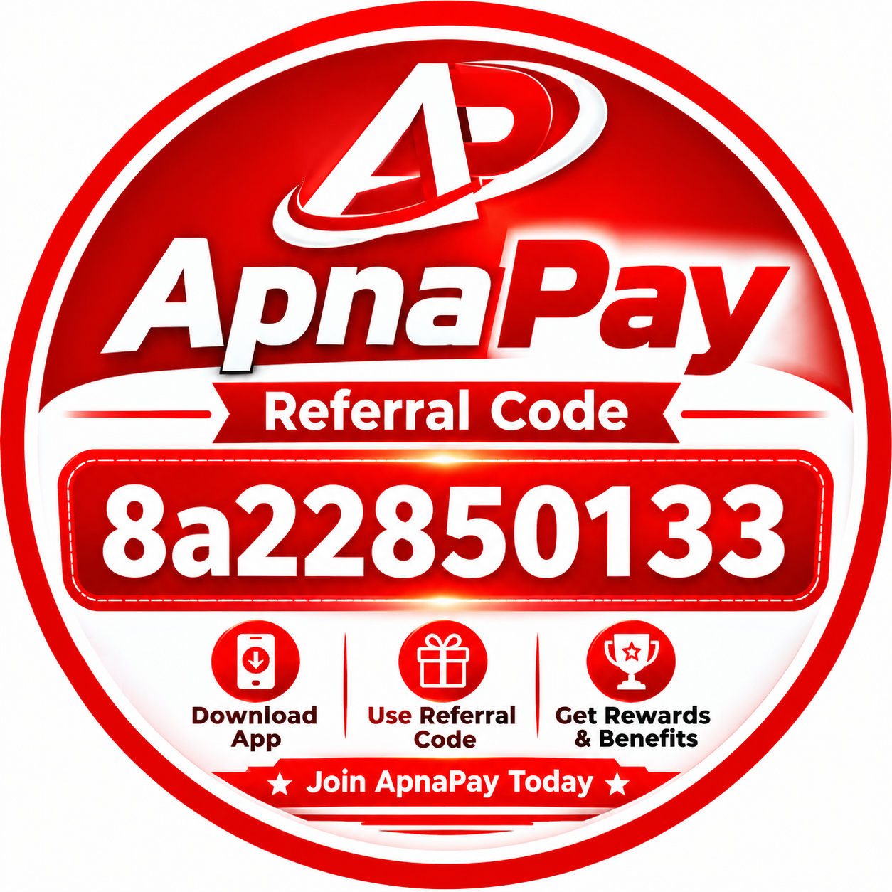 Apna Pay Referral Code is – 8a22850133